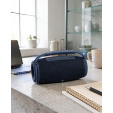 Mrt Teknik Kablosuz Bluetooth Hoparlör Ipx5 Suya Dayanıklı UCZZZBOMBOX3PROMAVİ-9