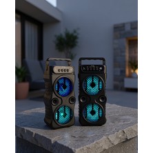 Mrt Teknik Bluetooth Hoparlör 1200 Mah LED Işıklı UCZZZ1688HOPARLÖR-2