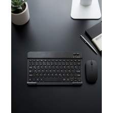 Mrt Teknik Kablosuz Klavye Mouse Seti Bluetooth Ince Sessiz UCZZZ8031KLAVYE-1