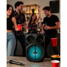 Mrt Teknik Kablosuz Karaoke Hoparlör 6.5 Inç Rgb Işıklı UCZZZBT612SPEAKER-1