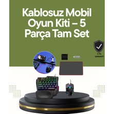 Mrt Teknik Mobilde Konsol Deneyimi – 5in1 Bluetooth Oyun Seti (Android Uyumlu)