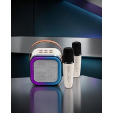 Mrt Teknik Taşınabilir Karaoke Hoparlör UCZZZ2MİKROFONLUSPEAKER-4