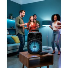 Mrt Teknik Bluetooth Taşınabilir Karaoke Hoparlör 6.5 Inç Rgb Işıklı UCZZZBT612SPEAKER