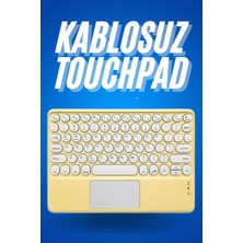 Mrt Teknik Bluetooth Touchpad Klavye Ultra Ince Taşınabilir Q Klavye