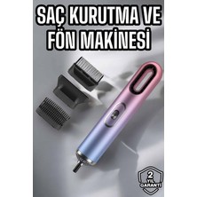 Mrt Teknik Profesyonel Saç Kurutma Makinesi Fön Makinesi 3 Başlıklı Üflemeli