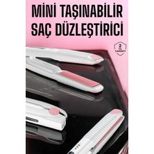 Mrt Teknik Saç Düzleştirici Uzun Şarj Süreli Seyahat Tipi Taşınabilir Çanta Boy Şarjlı