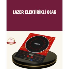 Mrt Teknik 8 Programlı LED Ekranlı Indüksiyon Ocak 80–270°C Sıcaklık Ayarı