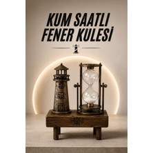 Mrt Teknik Eyfel Kulesi ve Deniz Feneri Dekoratif Masa Biblosu Hediyelik
