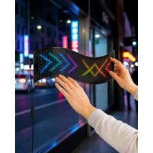 Mrt Teknik USB Beslemeli Rgb LED Tabela Ayarlanabilir Parlaklık ve Kayan Yazı