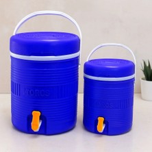 Lsk Yuvarlak Plastik Termos Seti 14L+6L Musluklu