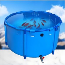 Tr De Lona Yuvarlak Balıkçılık Göleti, Büyük ve Taşınabilir – Katlanabilir Su Depolama Ta
