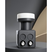 Filizora Digital Market Twin Lnb 2 Çıkışlı Ku Band 4K Ultra Hd Uyumlu 0.1 Db
