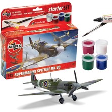 Tr A55001 Küçük Yeni Başlayanlar Için Hediye Seti Supermarine Spitfire Mkvc