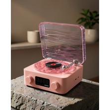 Filizora Digital Market Gece Işıklı Retro Bluetooth Hoparlör Uuczzzgramafonspeaker-34