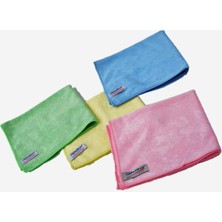 Tr (8 Adet) Polikur 3222 Premium Mikrofiber Kurulama Toz ve Cam Temizlik Bezi 40X40 cm
