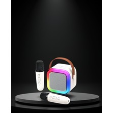 Twin Store Kablosuz Karaoke Sistemi + Mikrofon 2400 Mah XUCZ2MİKROFONLUSPEAKER-2