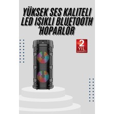 Twin Store Bluetooth Hoparlör Büyük Boy Ses Bombası Fm Radyolu