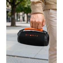 Twin Store Kablosuz Hoparlör Bluetooth 5.1 Rgb Işıklı UCZZZBOMBOX3PROSİYAH-8