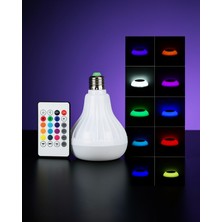 Twin Store Rgb LED Işık Bluetooth Hoparlör E27 Uuczzzlambahoparlörrr3