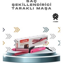 Twin Store Ergonomik Tasarımlı Fön ve Maşa Uyumlu Saç Şekillendirici Maşa