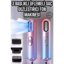 Twin Store Fön Makinesi Üç Başlıklı Seyahat Tipi Taşınabilir Kablolu Saç Kurutma Makinesi