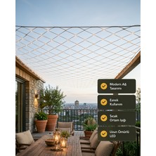 Twin Store Dekoratif LED File Işık Ağ Tasarımı Uczzzağled-1-1