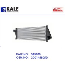 Kale Turbo Radyatörü Vw Lt 28-35 2 28-46 2 2,5/2,8 Tdi Sprinter W901/902/903/904 Cdı 1996-2006 2d0145805d 343200 1 Adet