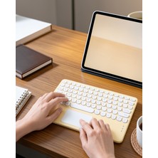 Elivora Bluetooth Klavye Kompakt Taşınabilir Xuczzztouchpad-2-1