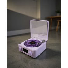 Elivora Retro Pikap Hoparlör 360° Sesli Taşınabilir Xuuczzzgramafonspeaker-9