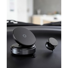 Elivora Araç Telefon Tutucu 360° Ayarlanabilir Manyetik Kompakt Model