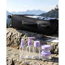 Elivora 30 ml 5 Parça Sızdırmaz Seyahat Şişesi Seti UCZZZ5LİSEYAHATŞİŞESİMOR-2