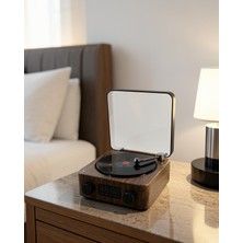 Hcc Trend Çok Fonksiyonlu Gece Lambası Su Dalgası Işıklı Xuuczzzgramafonspeaker-13