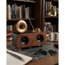 Hcc Trend Çalar Radyo Müzik Kutusu Nostaljik Hoparlör UUCZB6SPEAKER2-1