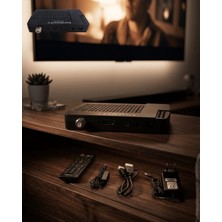 Hcc Trend Yüksek Performanslı Hd Uydu Alıcı Çoklu Dil Desteği USB Film Izleme Özelliği