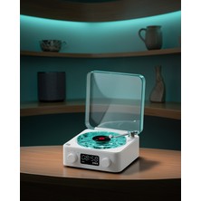 Hcc Trend Gece Lambası Dijital Saatli Bluetooth Hoparlör Xuuczzzgramafonspeaker-3