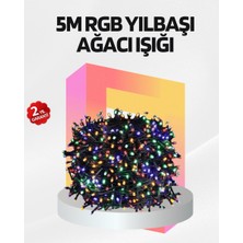 Hcc Trend Renkli LED Işık Zinciri 8 Modlu Dekoratif Aydınlatma
