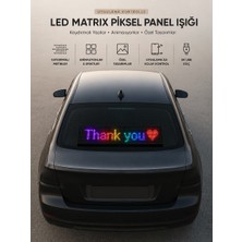 Hcc Trend LED Matrix Piksel Panel Işığı USB Uygulama Kontrollü Kaydırmalı Yazı Ekranı