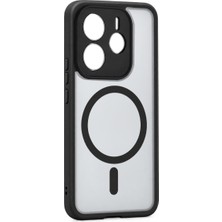 Hcc Trend Xiaomi Redmi Note 14 4g Loji Magsafe Kapak - Siyah