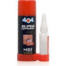404 MDF Yapıştırıcı Ahşap Metal Plastik İçin Uygun 200 ml Hızlı Donma Özelliği