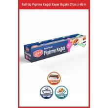 Roll-Up Pişirme Kağıdı Kayar Bıçaklı 37 cm x 40 m