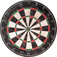 Delta Sisal Dart Seti 45 Cm (18 İnç) Büyük Boy + 6 Dart Oku (18 Gr) Hedef Tahtası SDS88