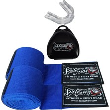 DragonDo Boks Bandajı Elastik Bandaj (çift) Ve Dişlik 2'li Set