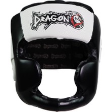 DragonDo 11745-P Yanakları Kapalı Kask Muay Thai, Kick Boks Kaskı