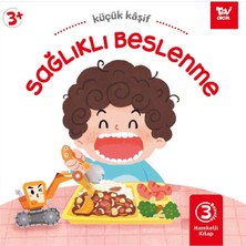 Happy Trend Kitap 3D Küçük Kaşif Sağlıklı Beslenme