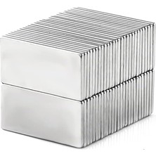 Happy Trend Adet 20X10X1 mm Dikdörtgen Neodyum Mıknatıs Boy 20MM En 10MM Kl. 1mm