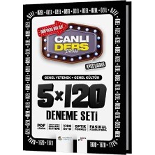 Happy Trend Lisans Genel Kültür Genel Yetenek 5 x 120 Deneme Seti