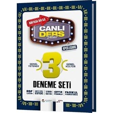 Happy Trend Lisans Genel Kültür Genel Yetenek 3 Lü Deneme Seti