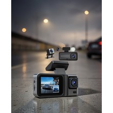 Dolapmix 3 Kamera 360° Full Hd Araç Güvenlik Sistemi Uczzzgenişaçılıaraçkamera-1