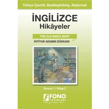 Happy Trend Hikayeler - Ihtiyar Adamın Dükkanı: Türkçe Çevirili, Basitleştirilmiş, Alıştırmalı / Derece 1 - Kitap 2