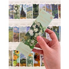 Happy Trend Art Collection Van Gogh & Monet 30'lu Kitap Ayracı Seti/yer Imi